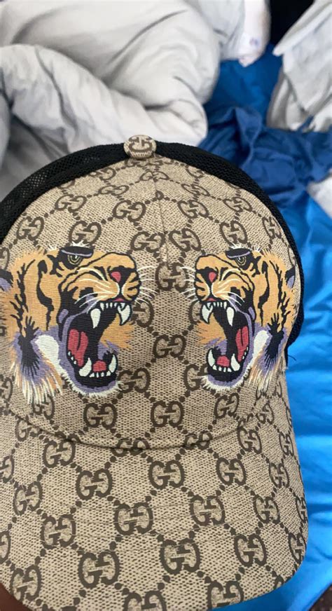 cappello gucci tigre falso|Cappellini Uomo .